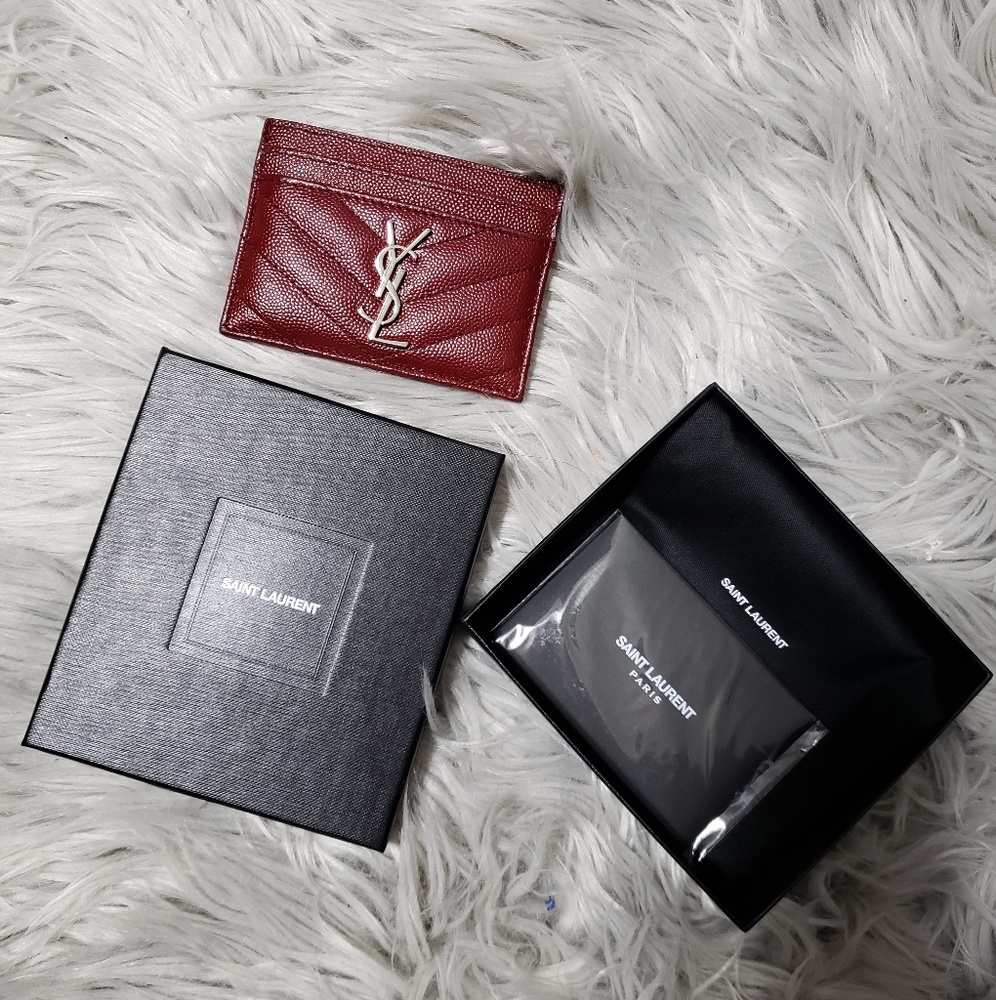 Ysl Card Holders